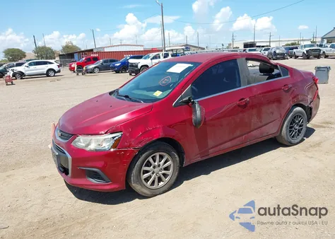 2017 Chevrolet Sonic Lt Auto from USA, damaged, VIN 1G1JD5SH0H4104591